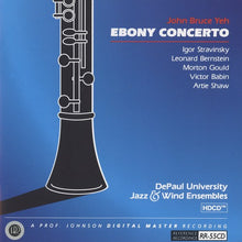 the album cover for John Bruce Yeh - Ebony Concerto