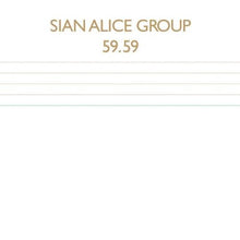 the album cover for Sian Alice Group - 59.59