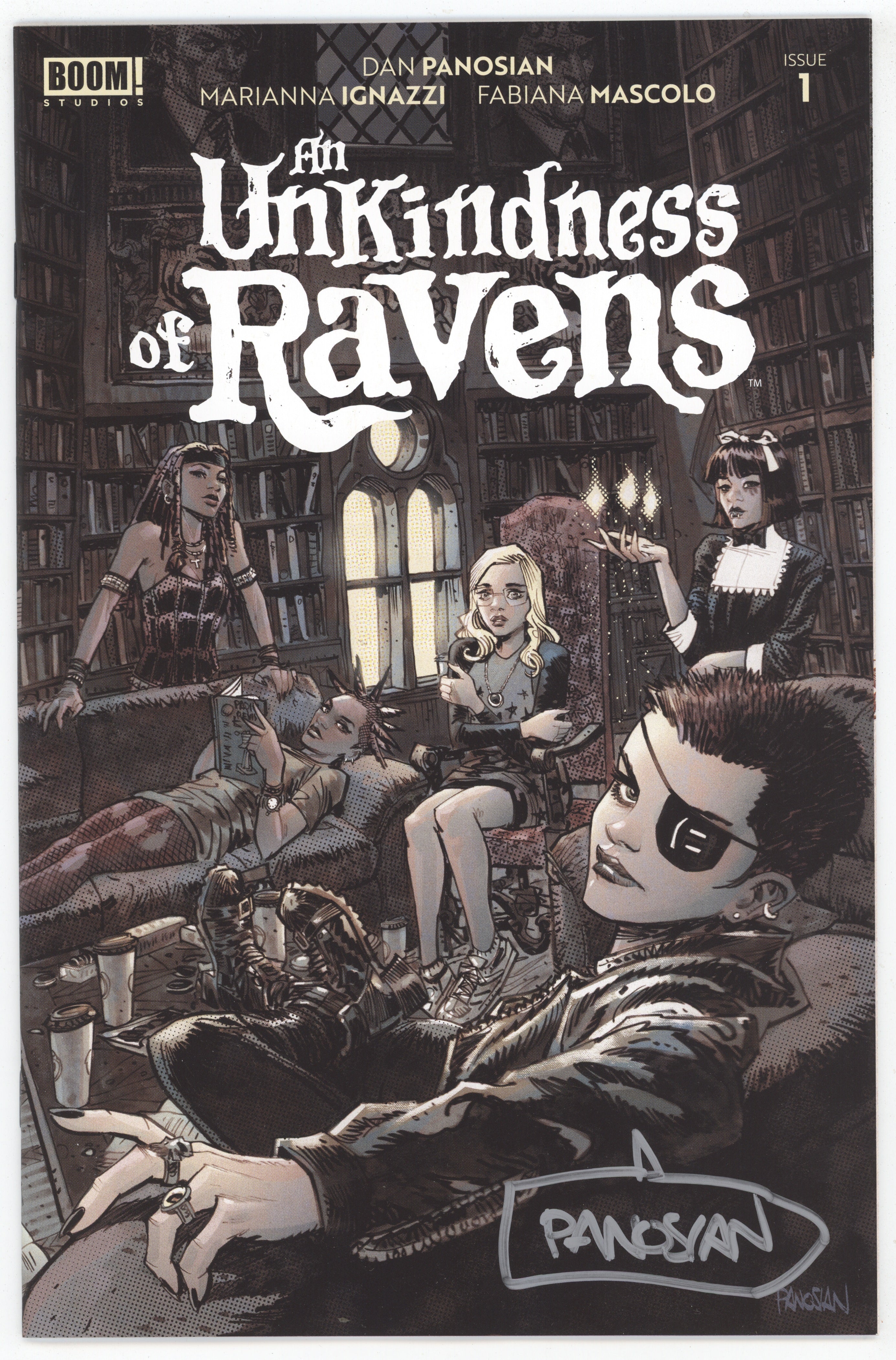 Unkindness Of Ravens #1 A Dan Panosian SIGNED Dan Panosian Boom ...