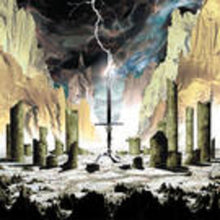 the album cover for The Sword - Gods of the Earth