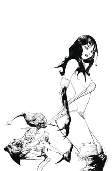 Vampirella Helliday 2024 Sp #1 H 1:20 Jae Lee Line Art Variant (12/25/2024) Dynamite