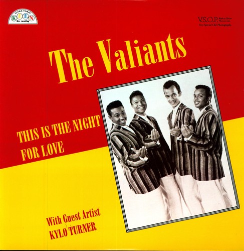 the album cover for Valiants - This Is The Night