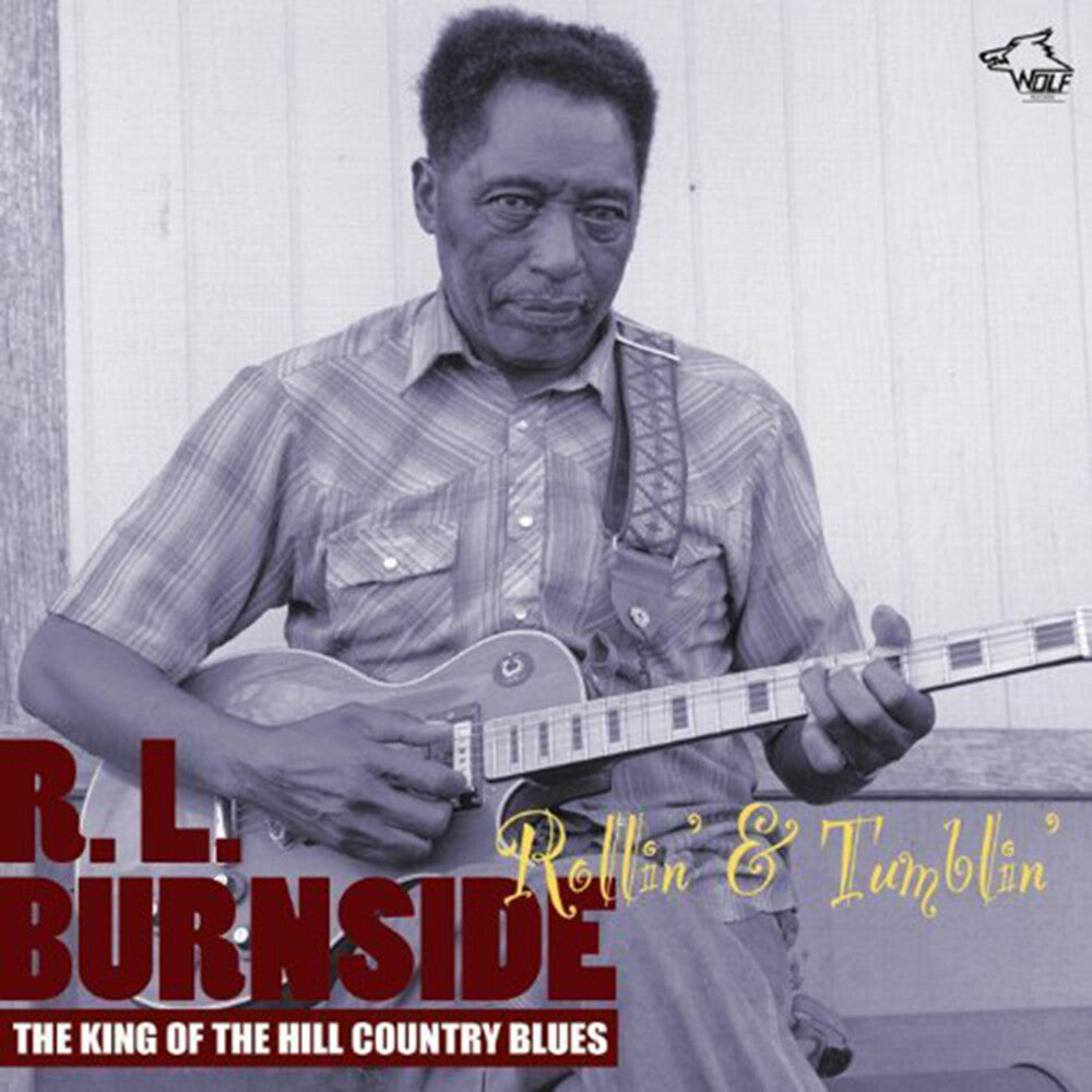 the album cover for R.L. Burnside - Rollin and Tumblin