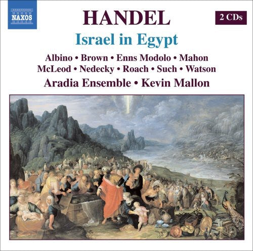 the album cover for Aradia Ensemble - Israel in Egypt (Oratorio in Three Parts)