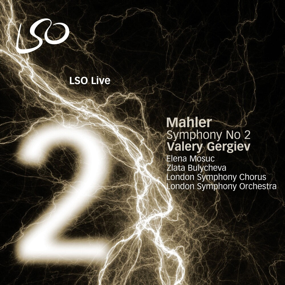 the album cover for Mahler / Mosuc / Bulycheva / Lso / Gergiev - Symphony No. 2 / Adagio from Symphony No. 10