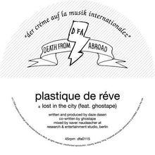 the album cover for Plastique De Rve - Lost In The City