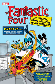 Fantastic Four #28 E Francesco D'ippolito Disney Homage Variant (01/22/2025) Marvel