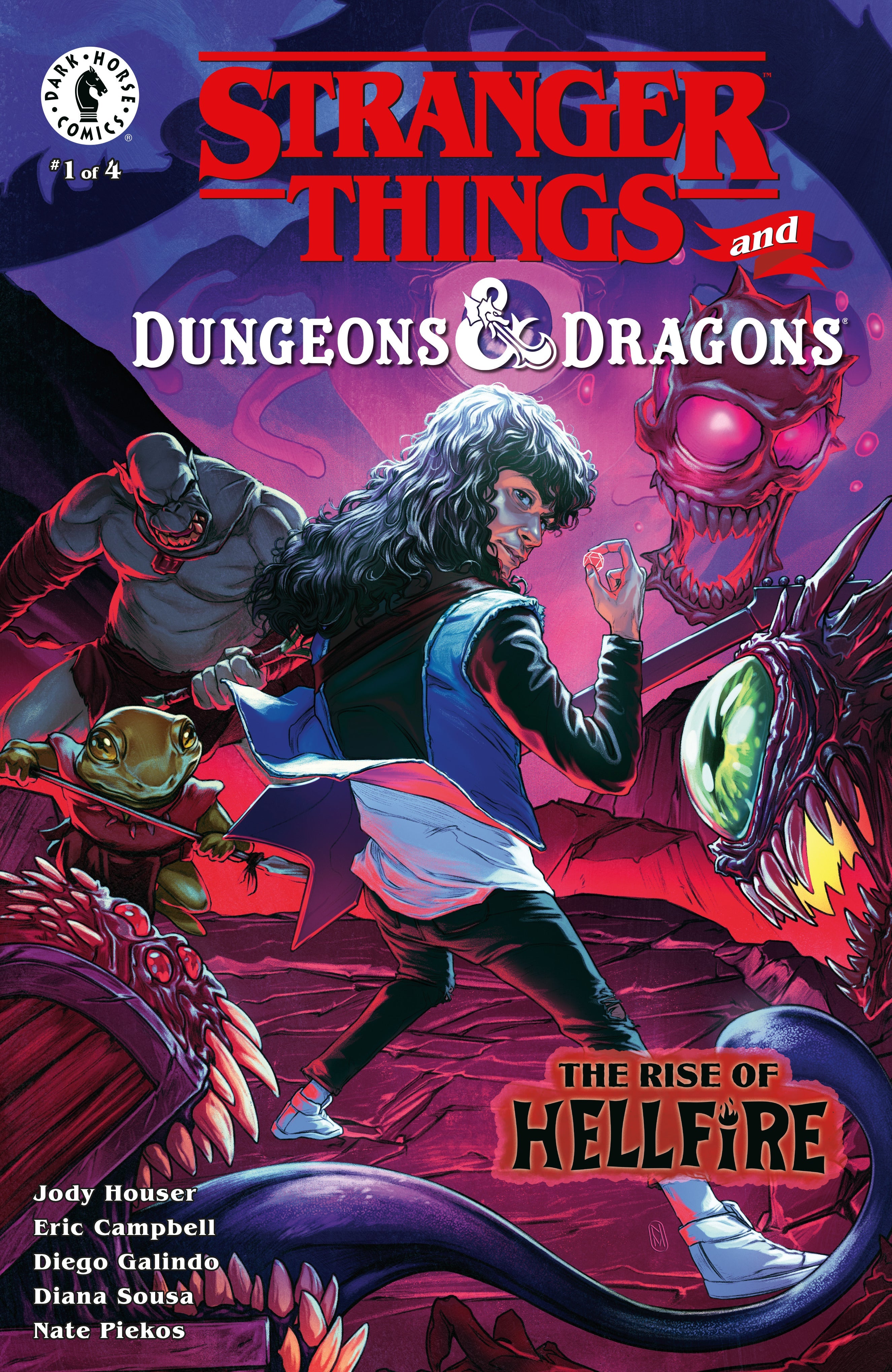 Stranger Things And Dungeons & Dragons The Rise Of Hellfire #1 E Nimit Malavia Variant (02/19/2025) Dark Horse