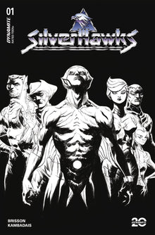 Silverhawks #1 Ze 1:50 Lee Line Art Variant (01/29/2025) Dynamite