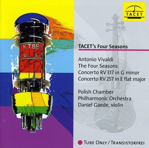 Vivaldi / Gaede / Polish Chamber Philharmonic Orch - Tacet's Four Seasons Music CD