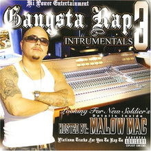 Gangsta Rap Instrumentals Pt 3 - Gangsta Rap Instrumentals, Vol. 3 [CD]