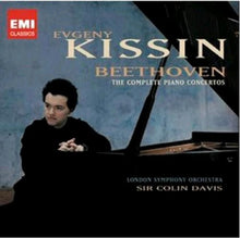 the album cover for Evgeny Kissin - Complete Piano Concertos