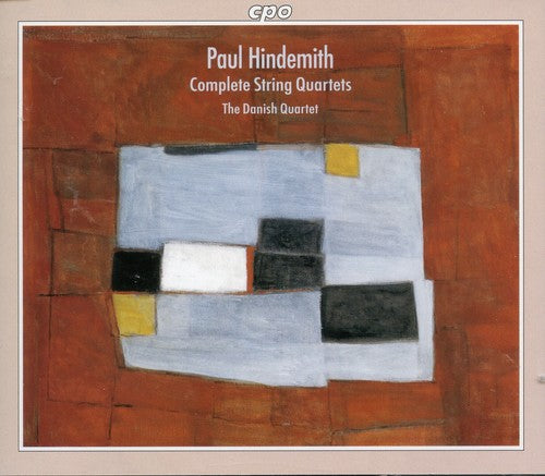 the album cover for Hindemith - String Quartets 1-7