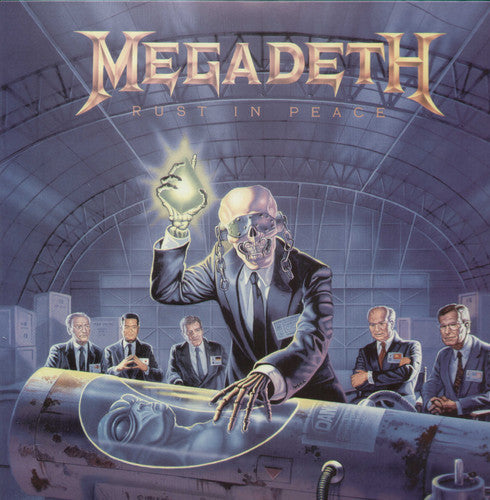 the album cover for Megadeth - Rust in Peace