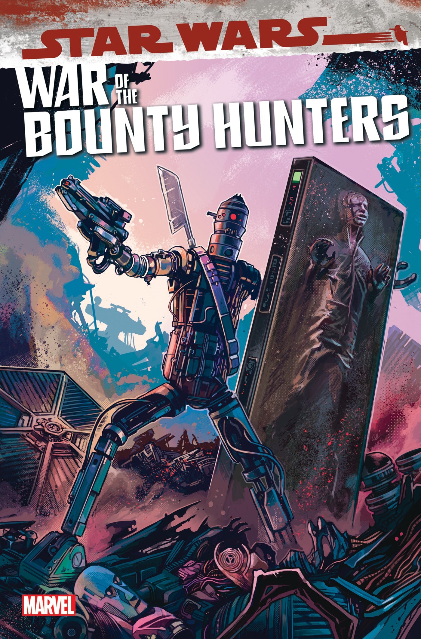 Star Wars War Bounty Hunters Ig-88 #1 B Caspar Wijngaard Variant (10/20/2021) Marvel
