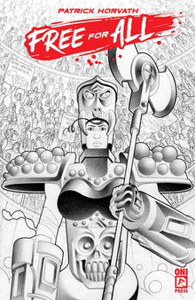 Free For All #1 (One Shot) F 1:10 Matt Lesniewski B&W Variant (03/26/2025) Oni