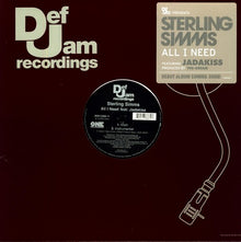 the album cover for Sterling Simms - All I Need