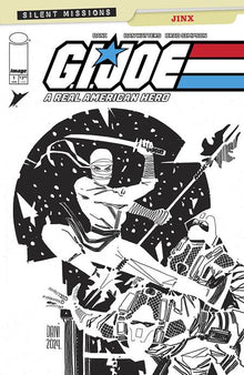 Gi Joe A Real American Hero Jinx #1 (One Shot) C 1:10 Dani B&W Variant (04/09/2025) Image