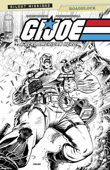 Gi Joe A Real American Hero Roadblock #1 (One Shot) C 1:10 Andrew Krahnke B&W Variant (04/23/2025) Image