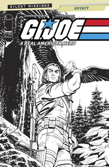 Gi Joe A Real American Hero Spirit #1 (One Shot) C 1:10 Leonardo Romero B&W Variant (04/16/2025) Image