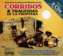 the album cover for Various Artists - Corridos y Tragedias de la Frontera 1 / Various