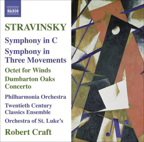 Robert Craft - Symphony in C / Symphony in Three Movements [CD]