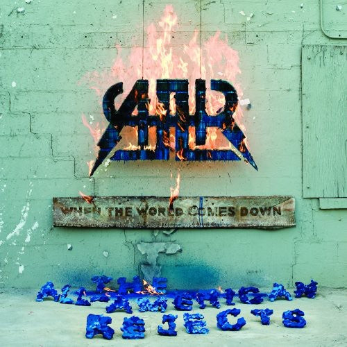 the album cover for The All-American Rejects - When The World Comes Down [Import]