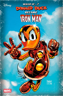 What If Donald Duck Became Iron Man #1 B Dan Panosian Variant (05/28/2025) Marvel