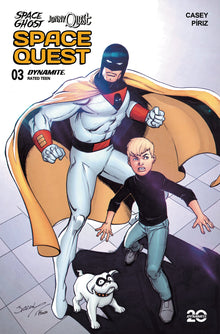 Space Ghost Jonny Quest Space Quest #3 H 1:10 Mark Bagley Original (07/30/2025) Dynamite