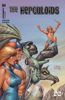 Herculoids #4 B Joseph Michael Linsner (05/21/2025) Dynamite