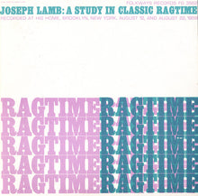 the album cover for Joseph Lamb - Joseph Lamb: A Study in Classic Ragtime