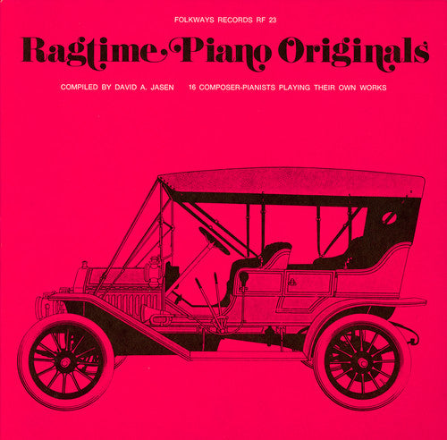 Ragtime Piano Originals 16 Composer-Pianists Play - Ragtime Piano Originals / Various [CD]