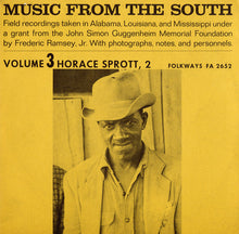 Horace Sprott - Music from the South Vol. 3: Horace Sprott 2 Music CD