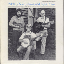 Bill, Billie Ray & David Johnson - Old Time North Carolina Mountain Music Music CD