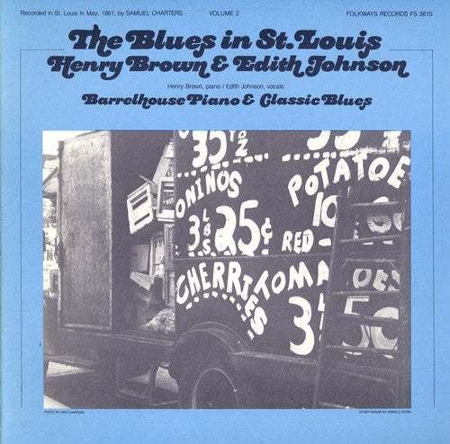 Brown/Johnson - Blues in St. Louis 2: Henry Brown& Edith Johnson Music CD