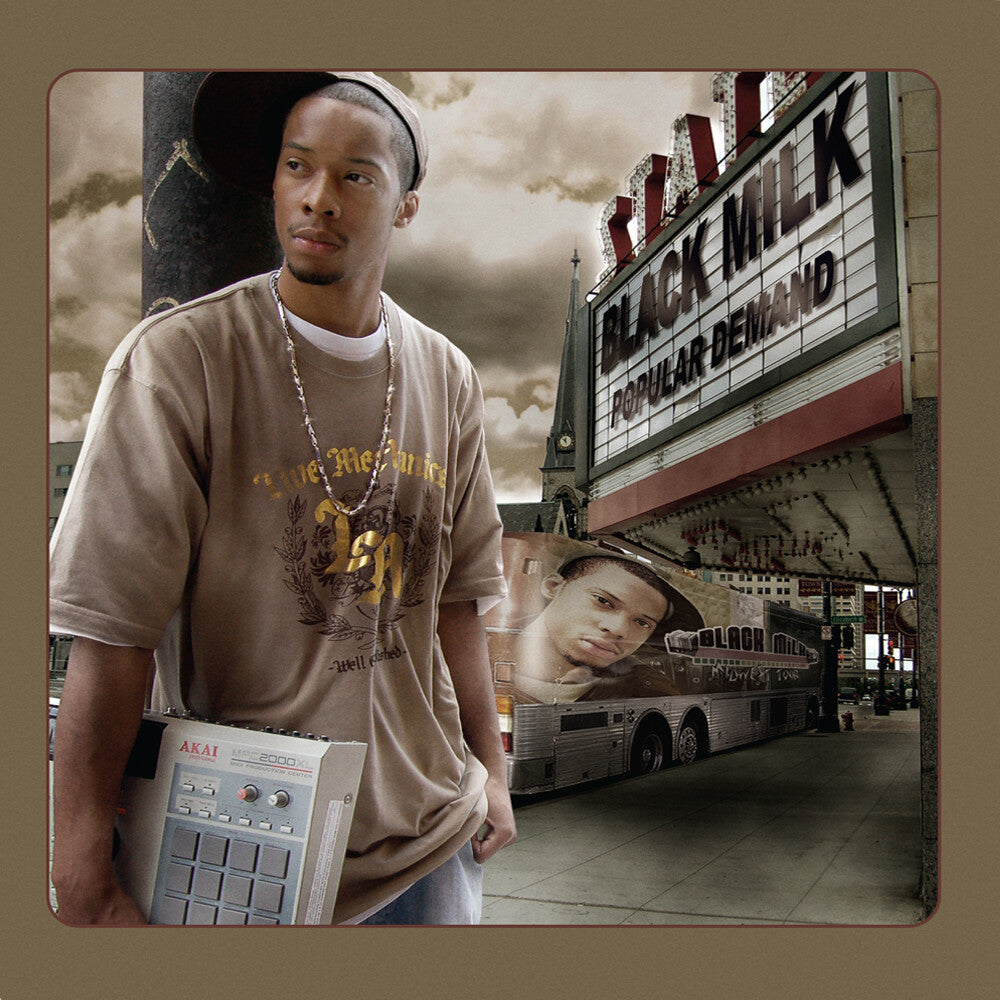 the album cover for Black Milk - Popular Demand