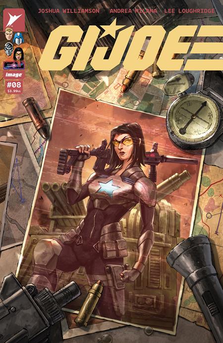 Gi Joe #8 C 1:10 Alan Quah Connecting Variant (06/18/2025) Image