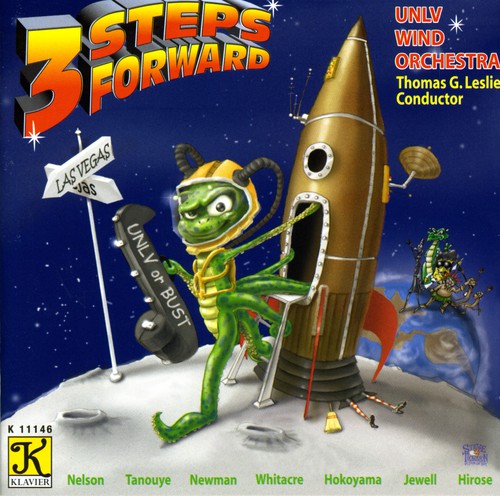University Of Nevada, Las Vegas Wind Orchestra - 3 Steps Formard [CD]
