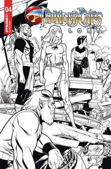 Thundercats Lost #4 H 1:10 Clayton Henry Line Art (07/30/2025) Dynamite