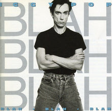 the album cover for Iggy Pop - Blah Blah Blah