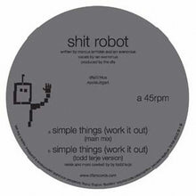 the album cover for Shit Robot - Simple Things