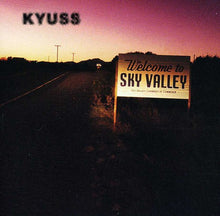 the album cover for Kyuss - Sky Valley