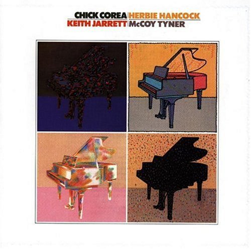 the album cover for Corea/Hancock/Jarrett/Tyner - Corea/Hancock/Jarrett/Tyner [Import]