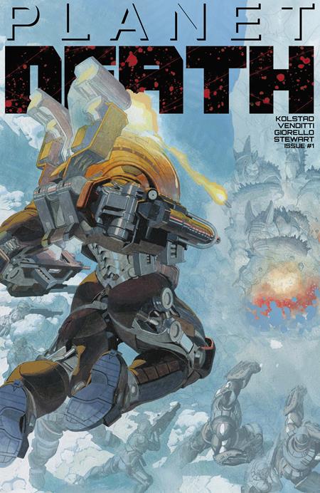 Planet Death #1 (Of 4) D 1:20 Esad Ribic Variant (07/09/2025) Bad Idea