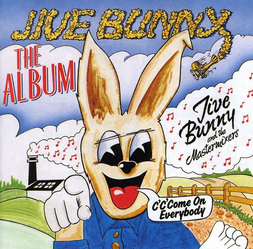 the album cover for Jive Bunny & Master Mixers - Jive Bunny-The Album
