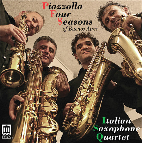 the album cover for Sound Of The Italian Saxophone - Four Seasons of Buenos Aires