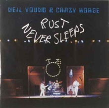 the album cover for Neil Young - Rust Never Sleeps