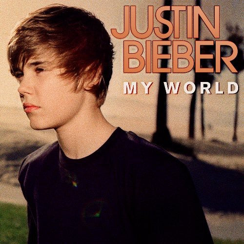 the album cover for Justin Bieber - My World