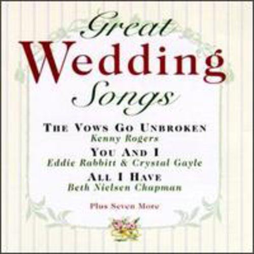 the album cover for GREAT WEDDING SONGS - Great Wedding Songs / Various