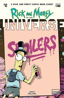 Rick And Morty Vs The Universe #2 (Of 4) C 1:10 Flops Interlocking Variant (08/13/2025) Oni